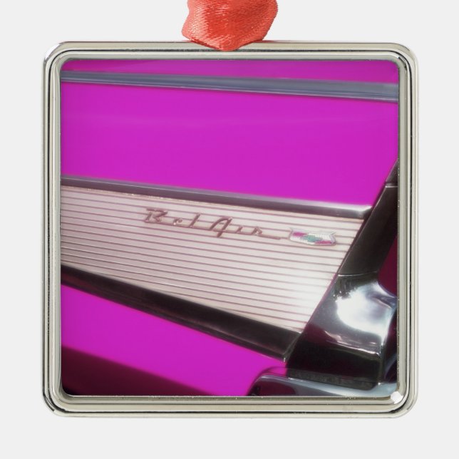 Ornamento De Metal Carro clássico: Chevrolet Bel Air (Frente)