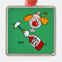 Ornamento De Metal Cartografia de vinho Enófilos Enófilos Natal Encan