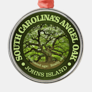 Ornamento De Metal Carvalho do anjo