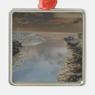 Ornamento De Metal Casa de luz em Cascais Portugal