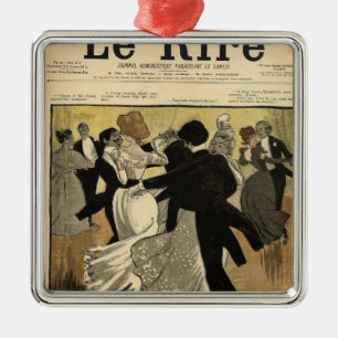 Ornamento De Metal Casais da dança