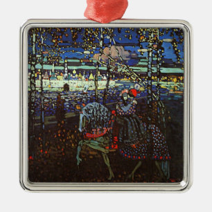 Ornamento De Metal Casal de montada por Wassily Kandinsky