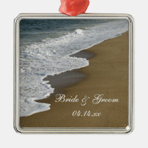 Ornamento De Metal Casamento de Praia