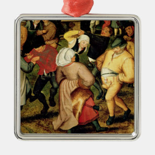 Ornamento De Metal Casamento rústico, detalhe de pessoas da dança