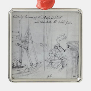 Ornamento De Metal Casas novas de construção