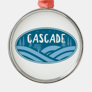 Ornamento De Metal Cascade Idaho ao Ar Livre