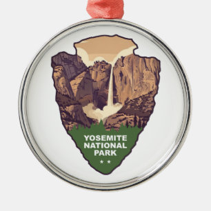 Ornamento De Metal Cascata Bridalveil Fall Arrowhead do Parque Nacion