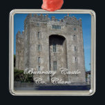 Ornamento De Metal Castelo Bunratty, irlandês, Irlanda, irlandês<br><div class="desc">Castelo Bunratty,  Irlandês,  Irlanda,  Enfeites de natal,  Ornament Metal de Natal, </div>