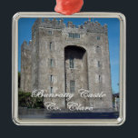 Ornamento De Metal Castelo Bunratty, irlandês, Irlanda, irlandês<br><div class="desc">Castelo Bunratty,  Irlandês,  Irlanda,  Enfeites de natal,  Ornament Metal de Natal, </div>