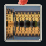 Ornamento De Metal Castelo Chenonceau, Rio Cher, Loir-et-Cher,<br><div class="desc">Castelo Chenonceau,  Rio Cher,  Loir-et-Cher,  Vale do Loire,  França � David Barnes / SuperStock.com</div>