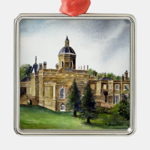 Ornamento De Metal Castelo Howard North Yorkshire Watercolor Painting