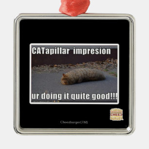 Ornamento De Metal CATapillar