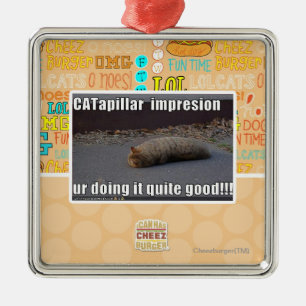 Ornamento De Metal CATapillar