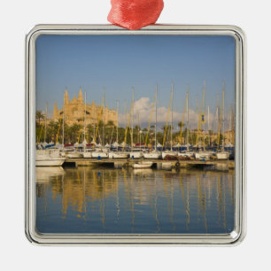 Ornamento De Metal Catedral e marina, Palma, Maiorca, Espanha