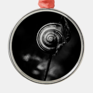 Ornamento De Metal cauda de caracol