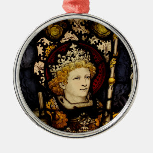 Ornamento De Metal cavaleiro da meia idade do rei