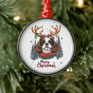 Ornamento De Metal Cavalier Cavalier King Charles Dog