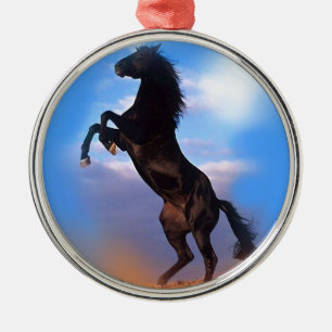 Ornamento De Metal Cavalo de Criação