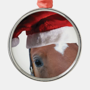 Ornamento De Metal Cavalo de Natal