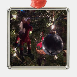 Ornamento De Metal Cavalo de Pedra de Árvore de Natal