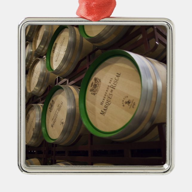Ornamento De Metal Cave de vin Bodega Marques de Riscal (Frente)