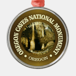 Ornamento De Metal Cavernas do Oregon (NM)