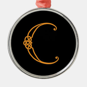 Ornamento De Metal Celta Inicial C
