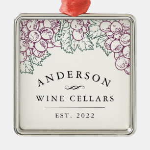 Ornamento De Metal Celular de Vinho Doméstico Personalizado