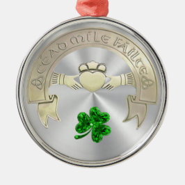 Ornamento De Metal Cem Mil Saúdam