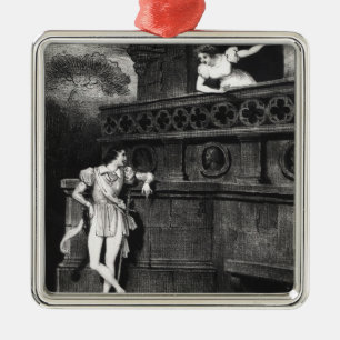 Ornamento De Metal Cena do ato III 'de Romeo e de Juliet