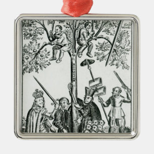 Ornamento De Metal Cena 'dos Oracles do pastor