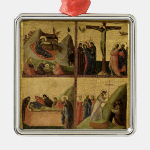 Ornamento De Metal Cenas da paixão (painel)