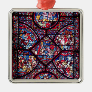 Ornamento De Metal Cenas da vida de Charlemagne