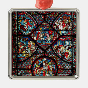 Ornamento De Metal Cenas da vida de Charlemagne