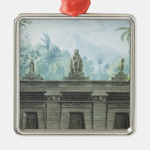 Ornamento De Metal Cenografia para o ato mim cena xv 'da mágica