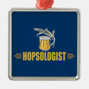 Ornamento De Metal Cerveja Engraçada