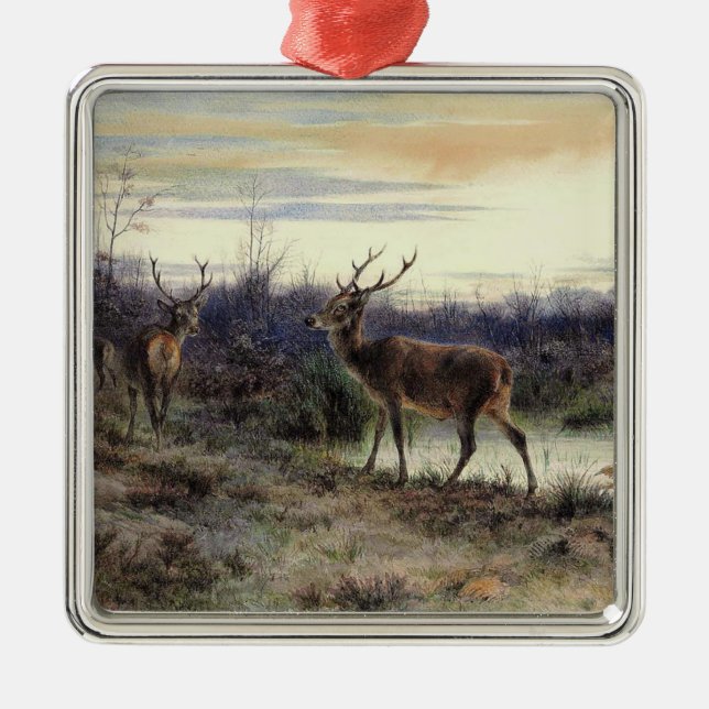 Ornamento De Metal Cerveja na Floresta de Fontainebleau (Rosa Bonheur (Frente)