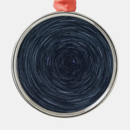 Ornamento De Metal Céu giratório (cena do espaço estrelado)