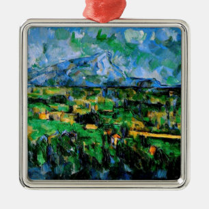 Ornamento De Metal Cezanne - Mont Sainte Victoire