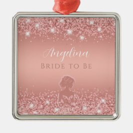 Ornamento De Metal Chá de panela Elegante de Shimmer Dourado Luxe