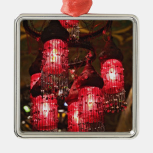 Ornamento De Metal Chandelier para venda, Khan el Khalili Bazaar,