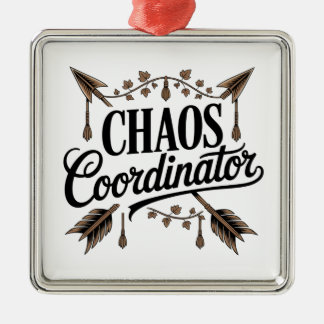 Ornamento De Metal Chaos Coordinator