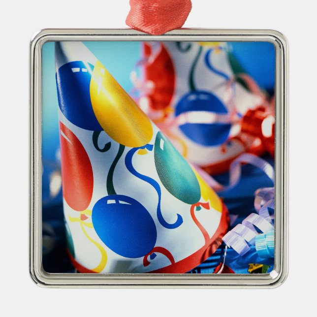 Ornamento De Metal Chapéus do partido (Frente)