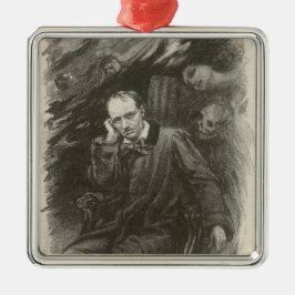 Ornamento De Metal Charles Baudelaire (por Georges Rochegrosse)