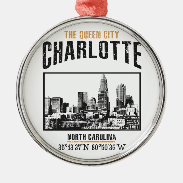 Ornamento De Metal Charlotte (Frente)