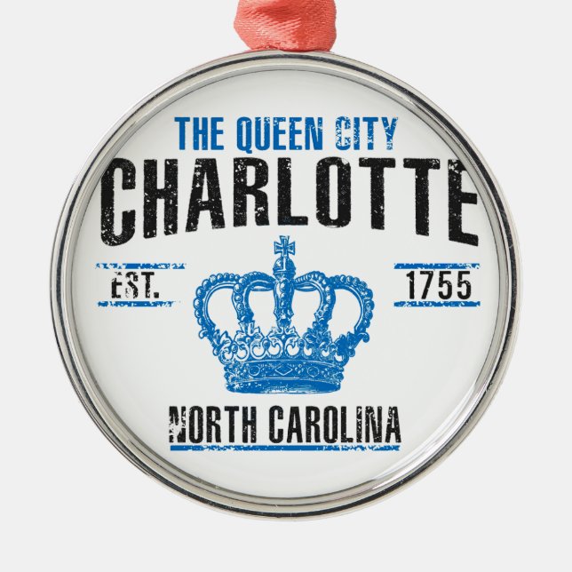Ornamento De Metal Charlotte (Frente)