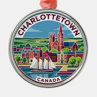 Ornamento De Metal Charlottetown Canadá