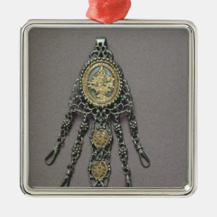 Ornamento De Metal Chatelaine, fim do século XVIII