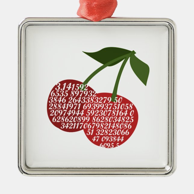 Ornamento De Metal Cherry Complete Pi (Frente)
