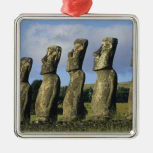 Ornamento De Metal Chile, Ilha de Páscoa, Rapa Nui, Ahu Akivi